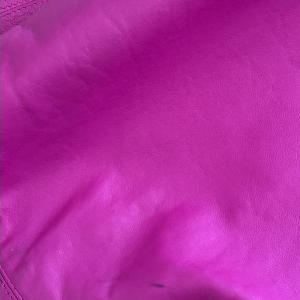 Vintage 80’s Bernardo Pieles‎ Pink Genuine Leather Jacket - Picture 13 of 13